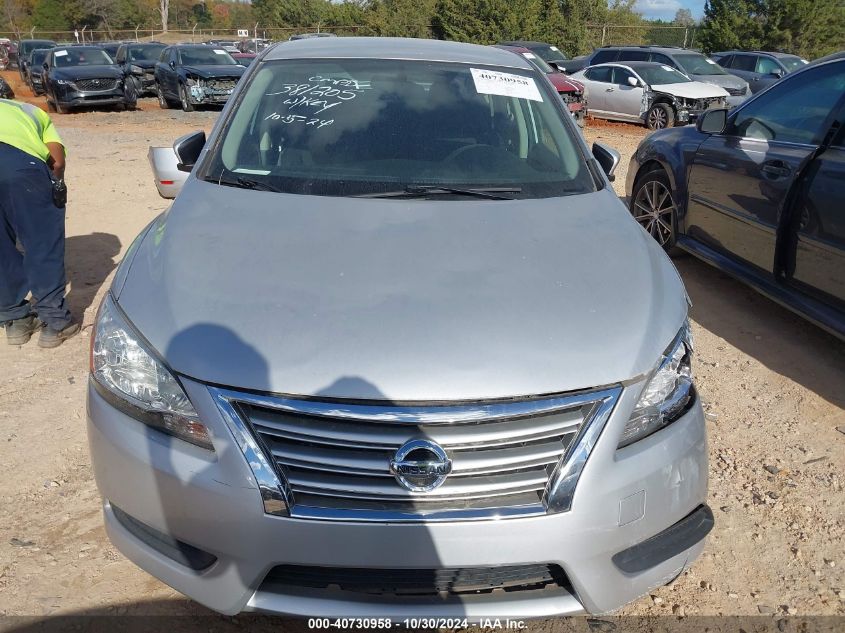 2015 Nissan Sentra S VIN: 3N1AB7AP7FY381205 Lot: 40730958