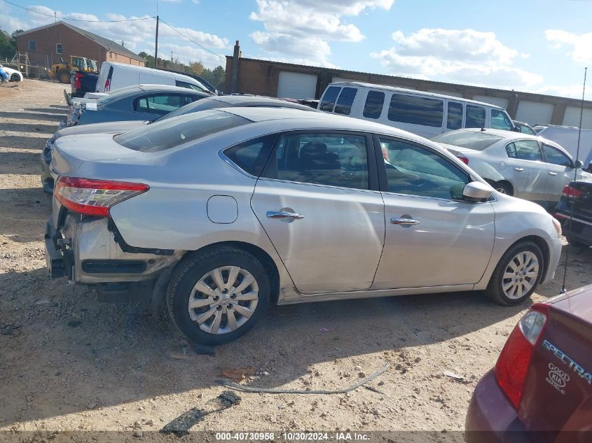 2015 Nissan Sentra S VIN: 3N1AB7AP7FY381205 Lot: 40730958