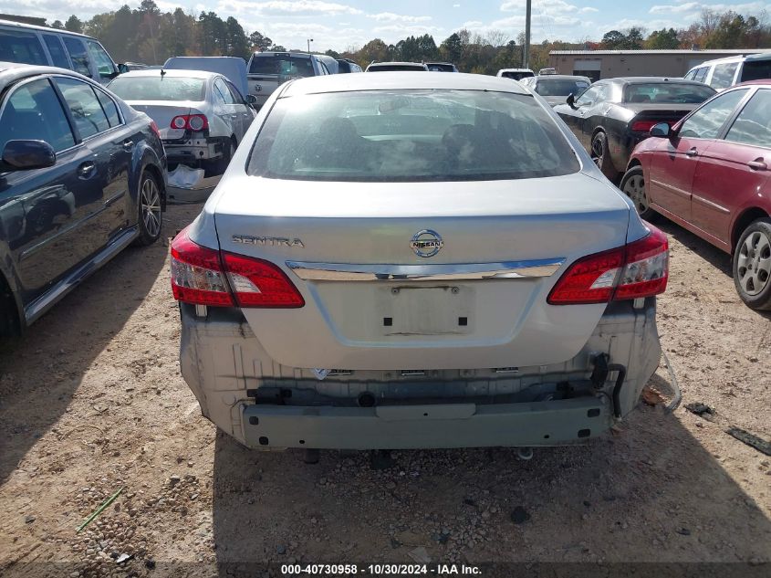 2015 Nissan Sentra S VIN: 3N1AB7AP7FY381205 Lot: 40730958