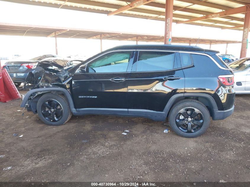 2018 Jeep Compass Latitude Fwd VIN: 3C4NJCBB1JT211232 Lot: 40730964