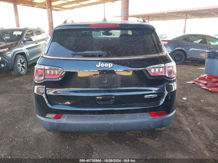 2018 Jeep Compass Latitude Fwd VIN: 3C4NJCBB1JT211232 Lot: 40730964