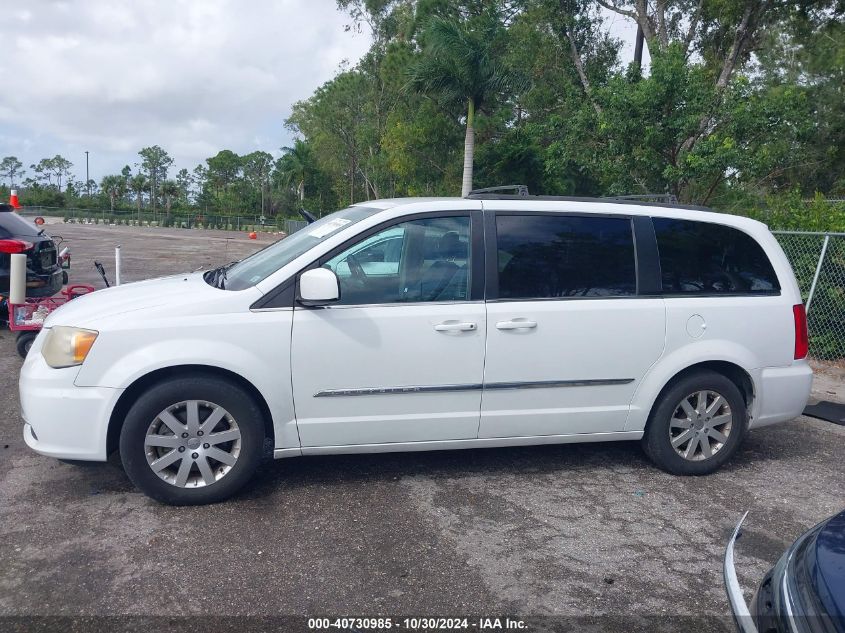 2014 Chrysler Town & Country Touring VIN: 2C4RC1BG9ER255192 Lot: 40730985