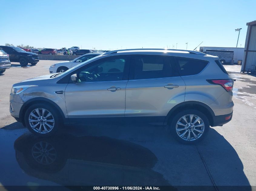 2017 FORD ESCAPE TITANIUM - 1FMCU0JD0HUD76197