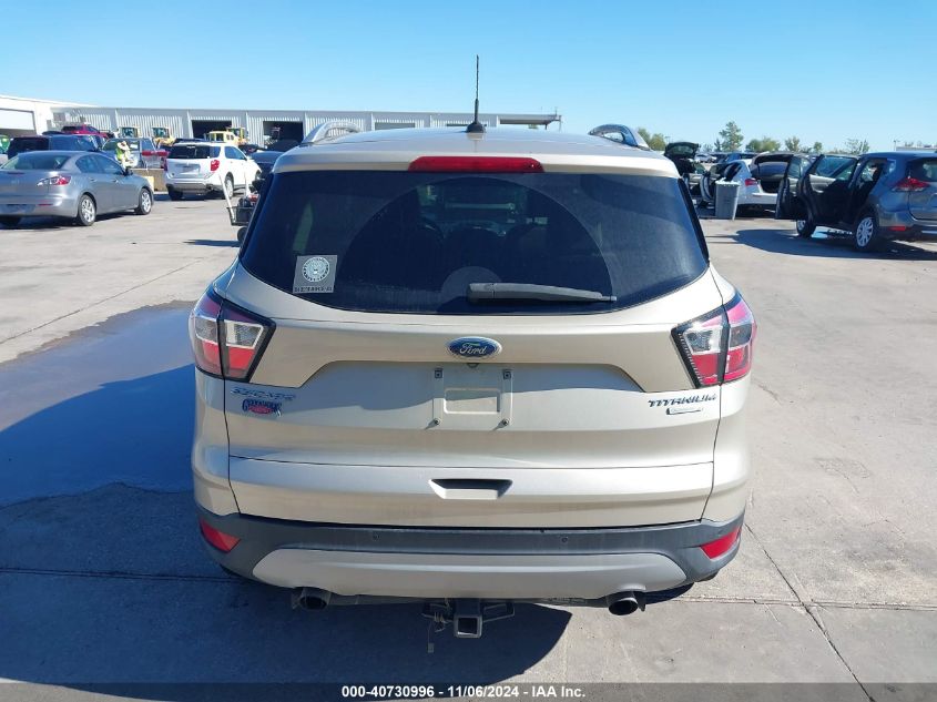 2017 Ford Escape Titanium VIN: 1FMCU0JD0HUD76197 Lot: 40730996