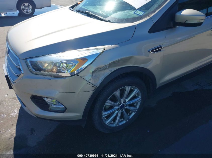 2017 FORD ESCAPE TITANIUM - 1FMCU0JD0HUD76197