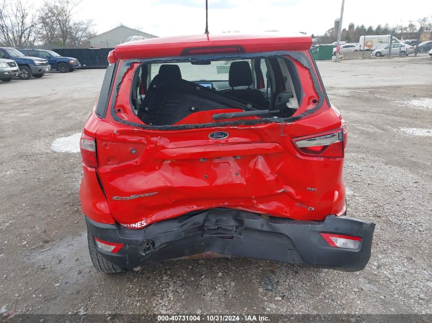 2020 Ford Ecosport Se VIN: MAJ6S3GL2LC391831 Lot: 40731004