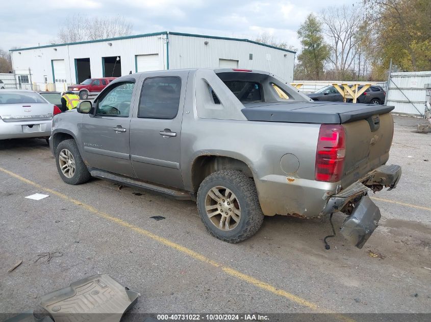 2007 Chevrolet Avalanche 1500 Lt VIN: 3GNFK12337G229612 Lot: 40731022