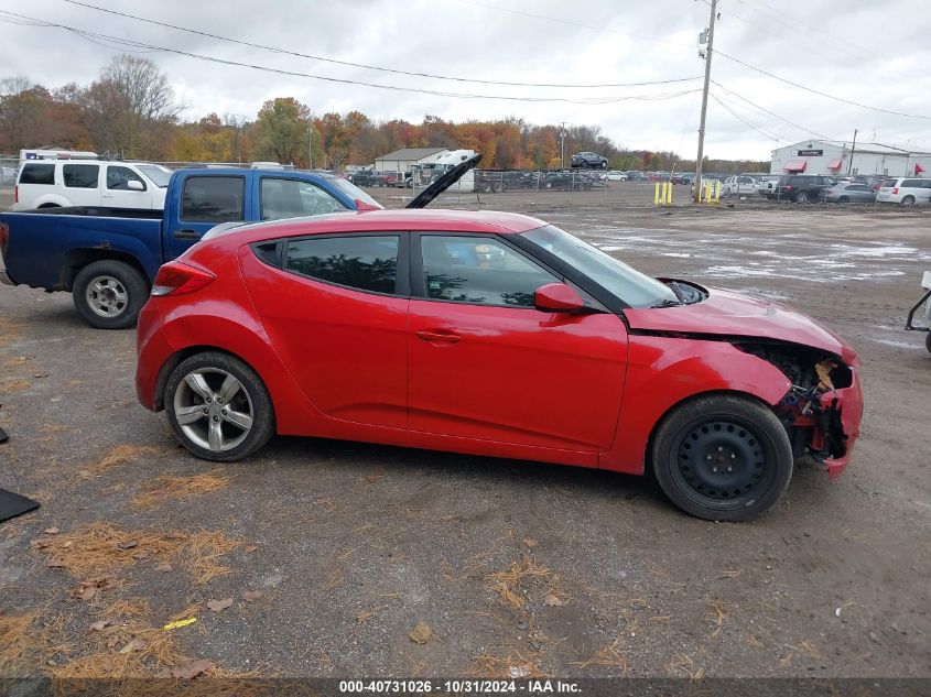 2015 Hyundai Veloster VIN: KMHTC6AD3FU229312 Lot: 40731026