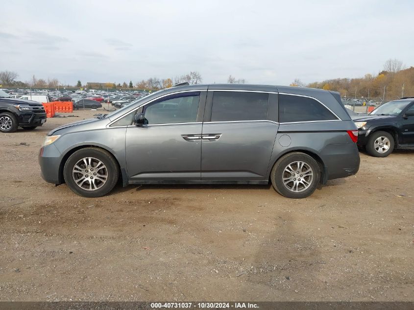 2011 Honda Odyssey Ex-L VIN: 5FNRL5H65BB065953 Lot: 40731037