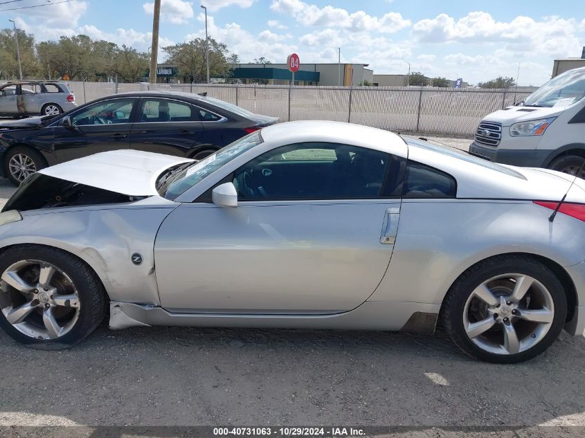 2006 Nissan 350Z Enthusiast VIN: JN1AZ34D06M305981 Lot: 40731063