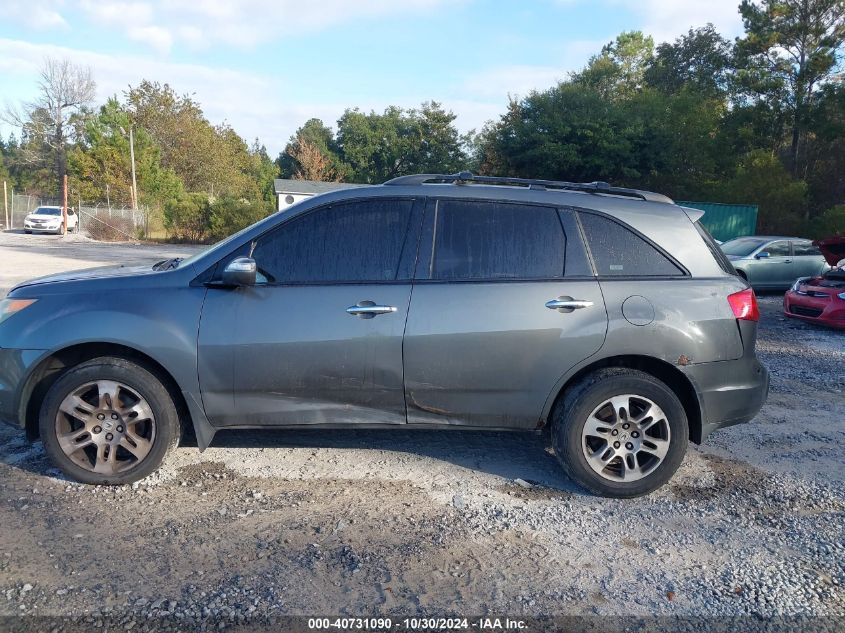 2008 Acura Mdx VIN: 2HNYD28258H525386 Lot: 40731090