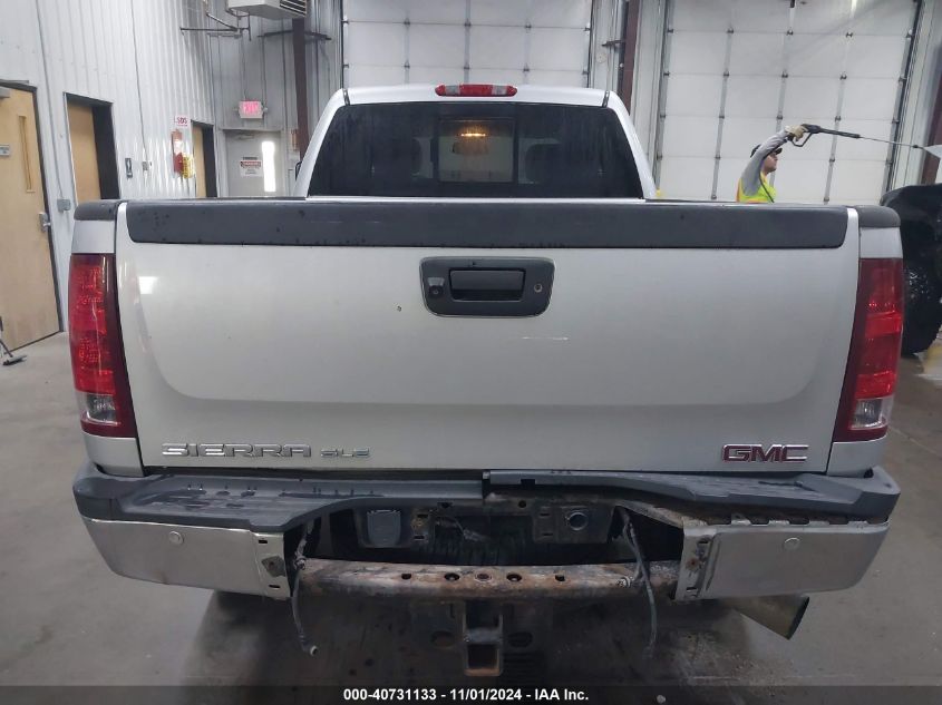 2013 GMC Sierra 2500Hd Sle VIN: 1GT120C81DF102202 Lot: 40731133