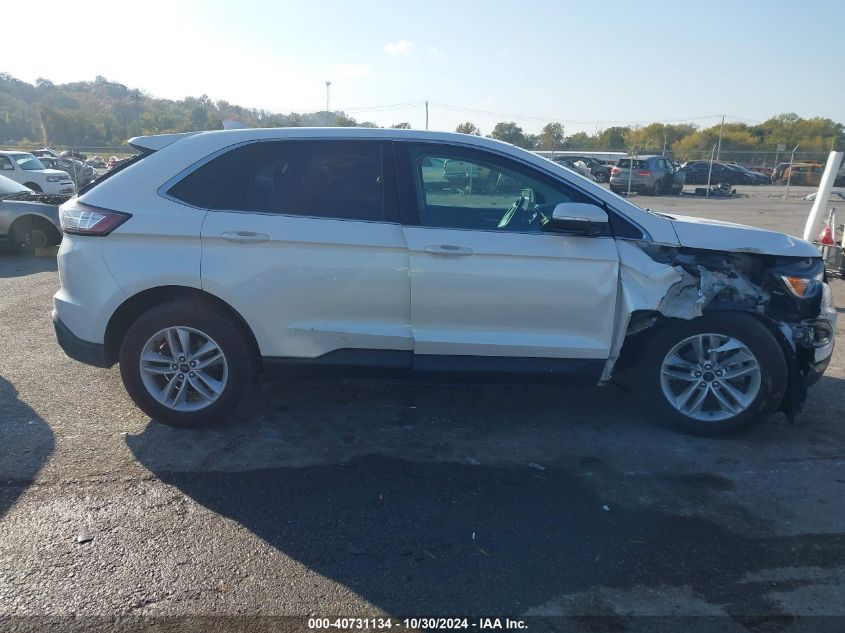 2018 Ford Edge Sel VIN: 2FMPK3J93JBC37374 Lot: 40731134