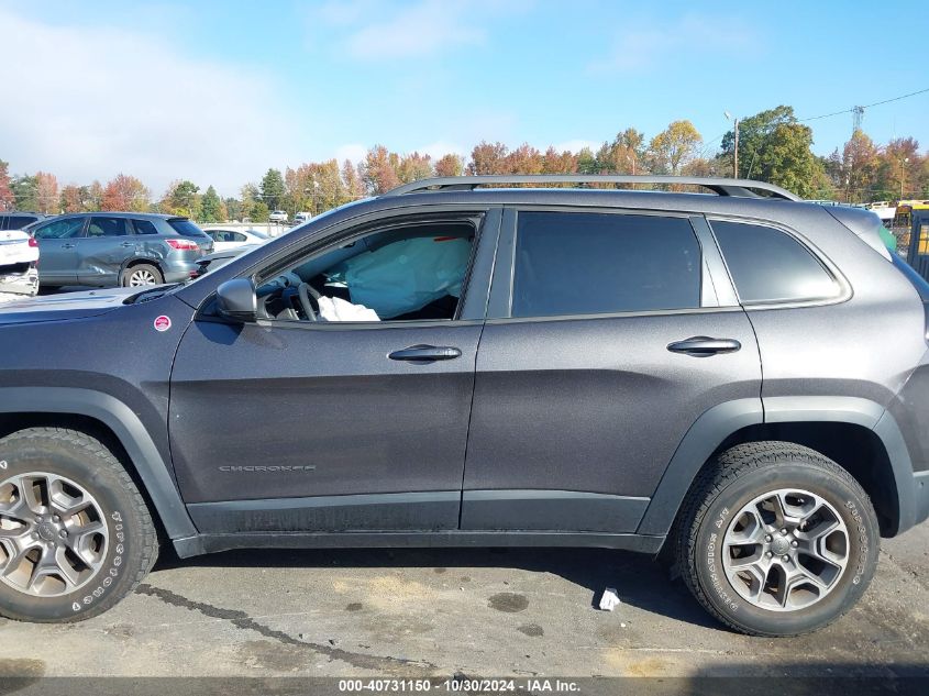 2021 Jeep Cherokee Trailhawk 4X4 VIN: 1C4PJMBX6MD233439 Lot: 40731150