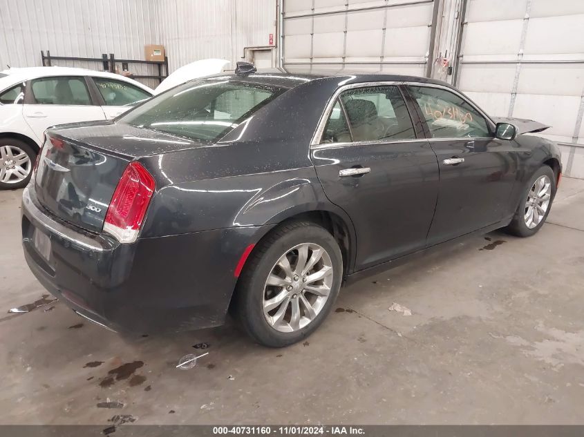 VIN 2C3CCAKG1JH300135 2018 Chrysler 300, Limited Awd no.4