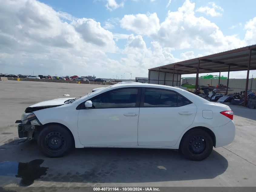 2016 Toyota Corolla Le VIN: 5YFBURHE2GP561866 Lot: 40731164