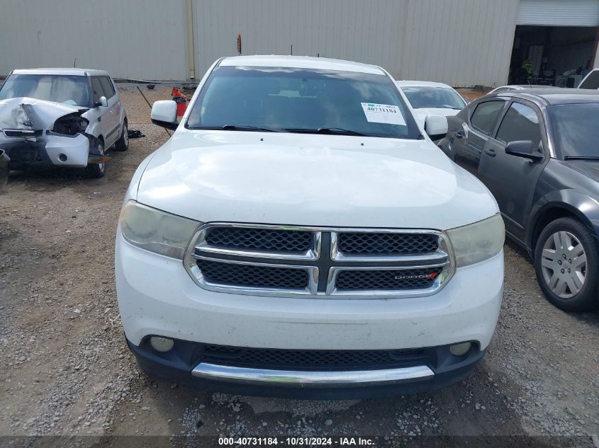 2013 Dodge Durango Sxt VIN: 1C4RDHAG4DC677286 Lot: 40731184