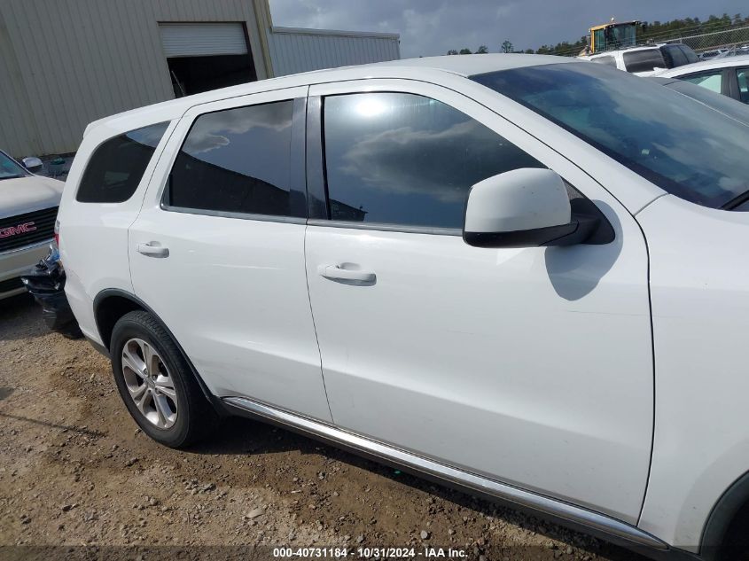 2013 Dodge Durango Sxt VIN: 1C4RDHAG4DC677286 Lot: 40731184