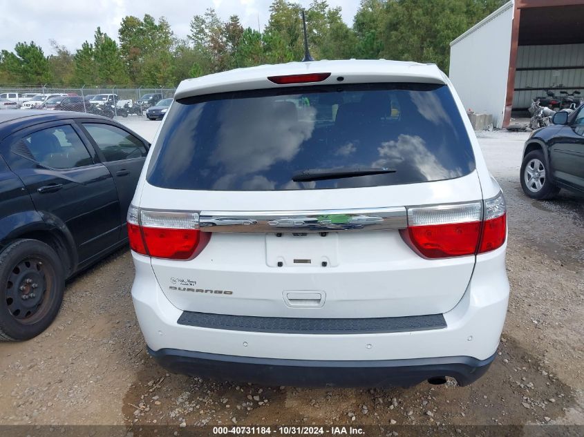 2013 Dodge Durango Sxt VIN: 1C4RDHAG4DC677286 Lot: 40731184