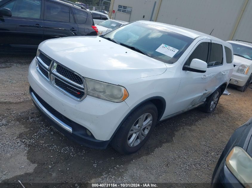 2013 Dodge Durango Sxt VIN: 1C4RDHAG4DC677286 Lot: 40731184