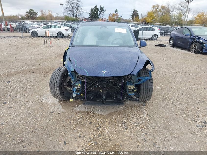 2021 Tesla Model Y Performance Dual Motor All-Wheel Drive VIN: 5YJYGDEF5MF230336 Lot: 40731195