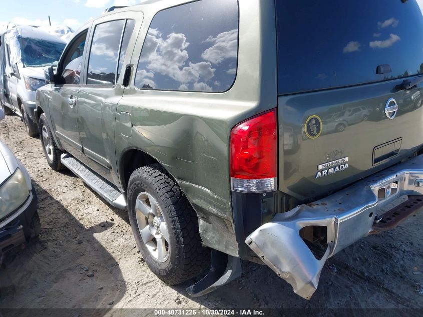 2004 Nissan Pathfinder Armada Se VIN: 5N1AA08B94N704726 Lot: 40731226