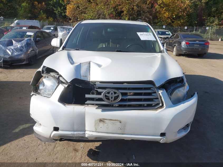 2010 Toyota Highlander Base V6 VIN: 5TDBK3EH6AS027561 Lot: 40731231