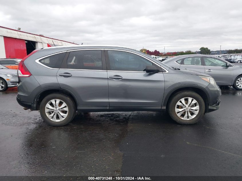 2013 Honda Cr-V Ex-L VIN: 5J6RM4H73DL057523 Lot: 40731248