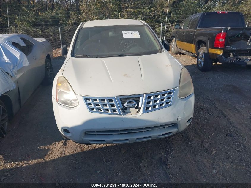 2010 Nissan Rogue S VIN: JN8AS5MV0AW613000 Lot: 40731251