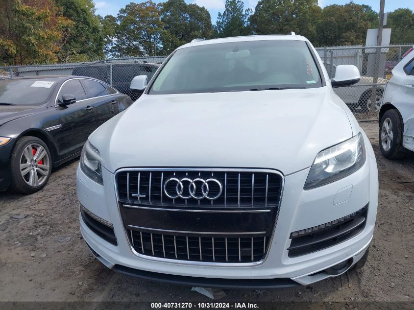 2014 Audi Q7 3.0 Tdi Premium VIN: WA1VMAFE9ED020020 Lot: 40731270