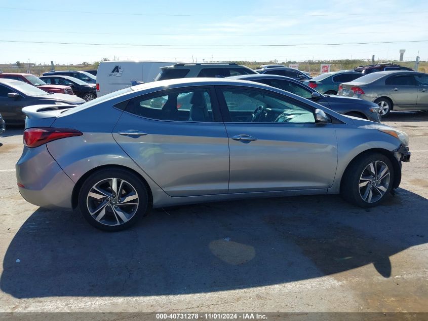 VIN 5NPDH4AE6FH589658 2015 Hyundai Elantra, Limited no.14