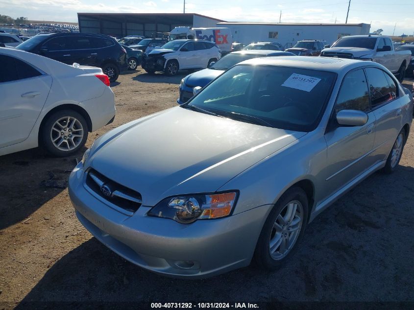 2005 Subaru Legacy 2.5I Limited VIN: 4S3BL626X57227392 Lot: 40731292