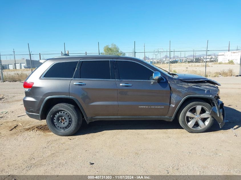 2014 Jeep Grand Cherokee Limited VIN: 1C4RJFBG3EC579086 Lot: 40731303