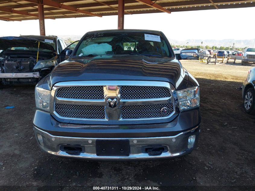 2018 Ram 1500 Lone Star Silver 4X2 5'7 Box VIN: 1C6RR6LT7JS255229 Lot: 40731311