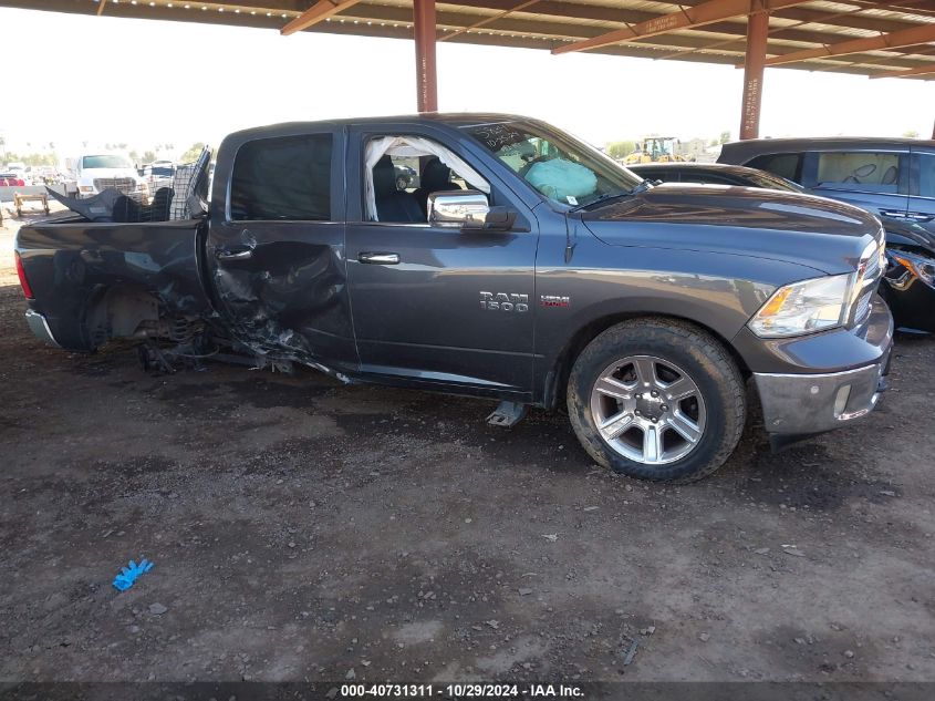 2018 Ram 1500 Lone Star Silver 4X2 5'7 Box VIN: 1C6RR6LT7JS255229 Lot: 40731311