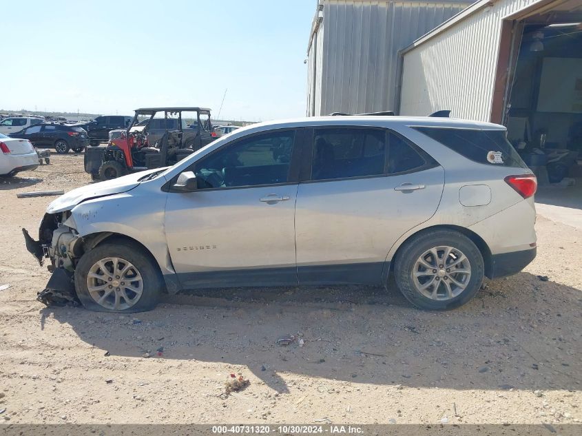 2020 Chevrolet Equinox Fwd Ls VIN: 3GNAXHEV8LS728592 Lot: 40731320