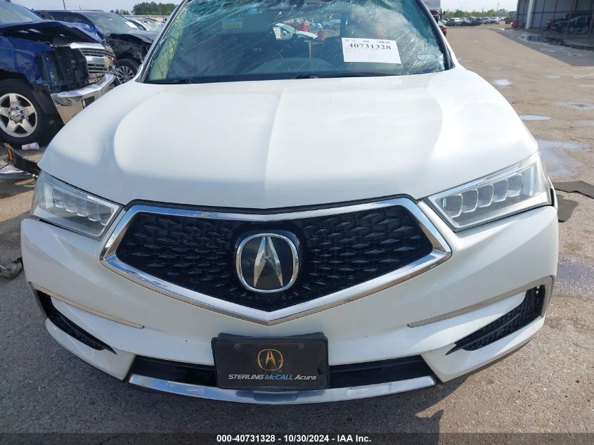 2019 Acura Mdx Standard VIN: 5J8YD3H31KL006884 Lot: 40731328