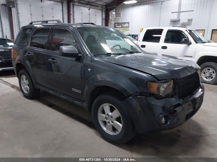 2008 Ford Escape Xlt VIN: 1FMCU93108KE82619 Lot: 40731350