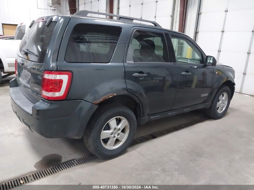 2008 Ford Escape Xlt VIN: 1FMCU93108KE82619 Lot: 40731350