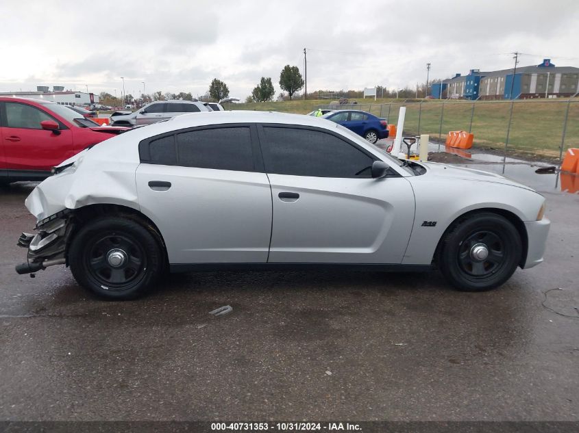 2014 Dodge Charger Police VIN: 2C3CDXAT4EH321968 Lot: 40731353