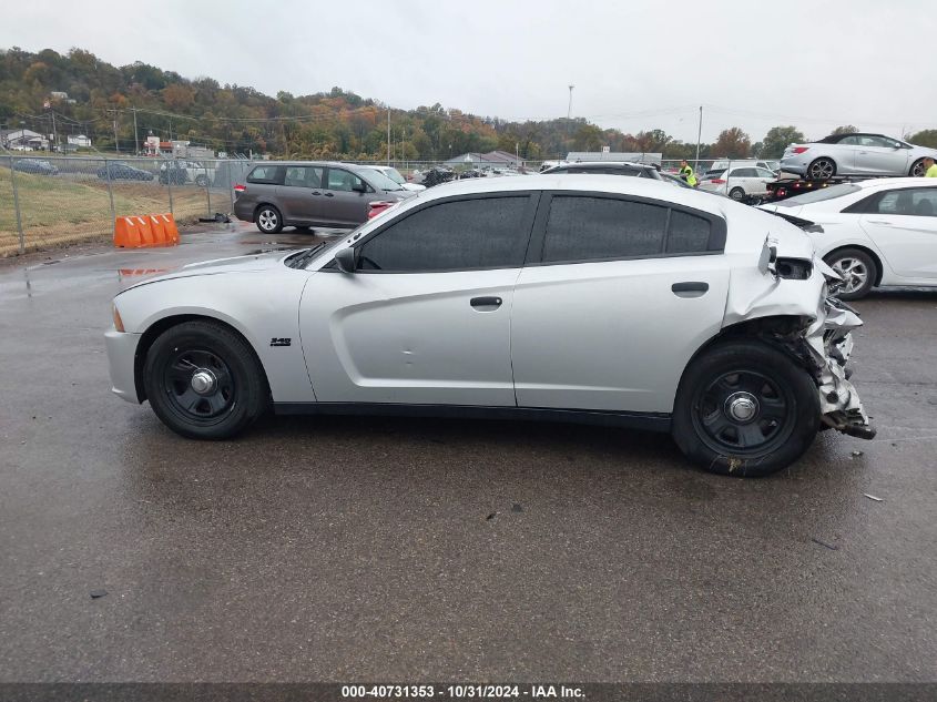 2014 Dodge Charger Police VIN: 2C3CDXAT4EH321968 Lot: 40731353