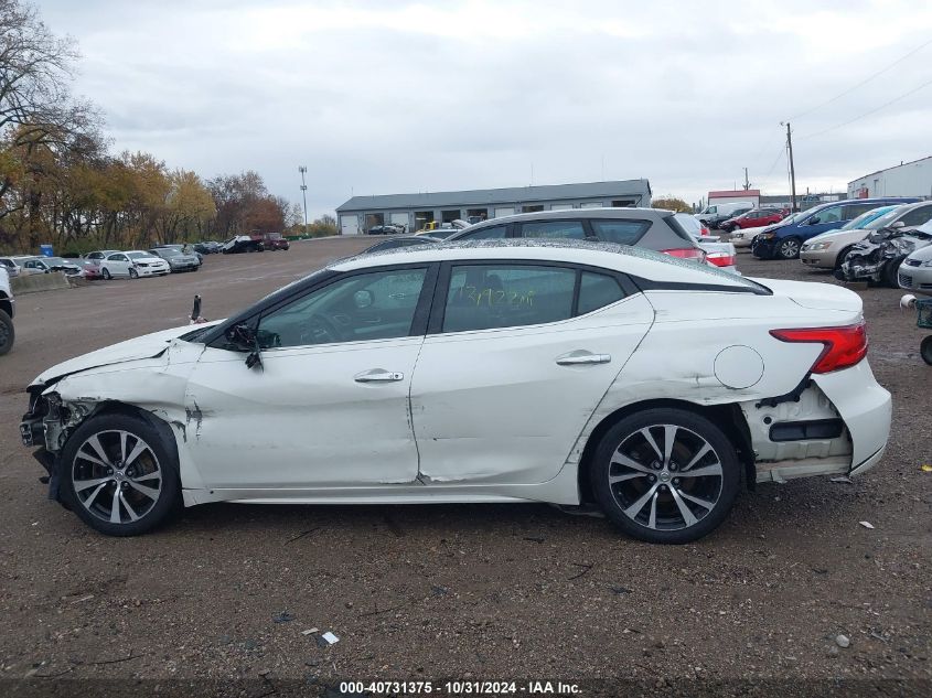 2017 Nissan Maxima 3.5 Sl VIN: 1N4AA6AP0HC455026 Lot: 40731375