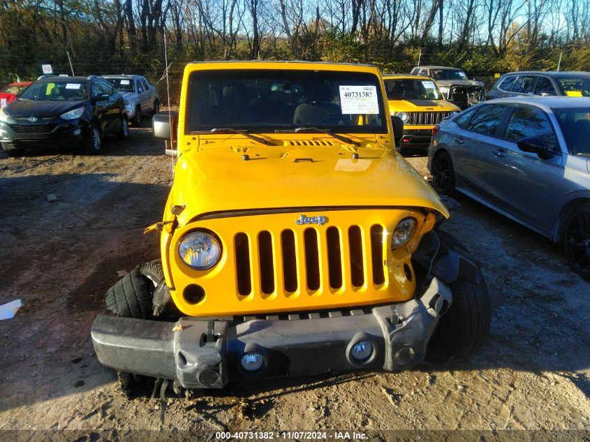 2015 Jeep Wrangler Unlimited Sport VIN: 1C4BJWDGXFL639509 Lot: 40731382