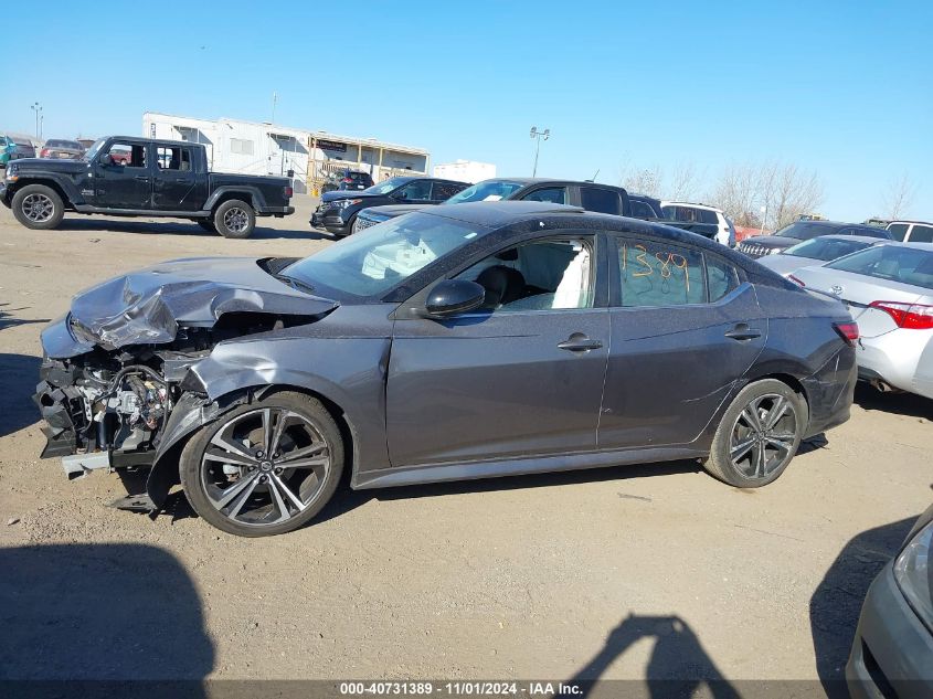 2023 Nissan Sentra Sr Xtronic Cvt VIN: 3N1AB8DV8PY270518 Lot: 40731389