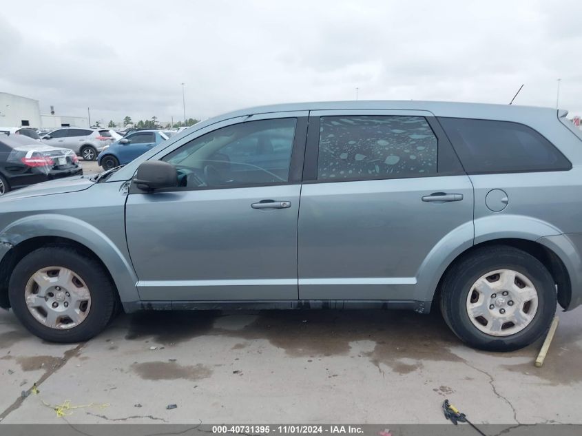 2009 Dodge Journey Se VIN: 3D4GG47B89T553927 Lot: 40731395