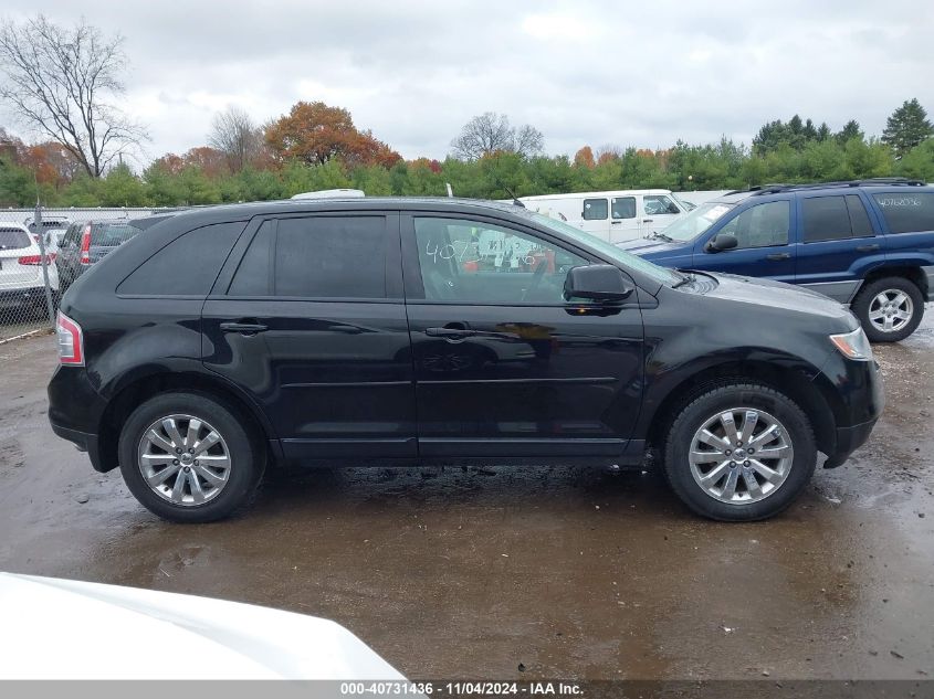 2007 Ford Edge Sel Plus VIN: 2FMDK39CX7BB32780 Lot: 40731436