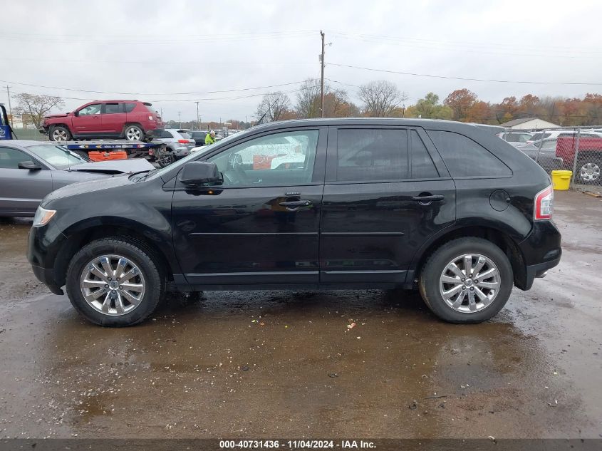 2007 Ford Edge Sel Plus VIN: 2FMDK39CX7BB32780 Lot: 40731436