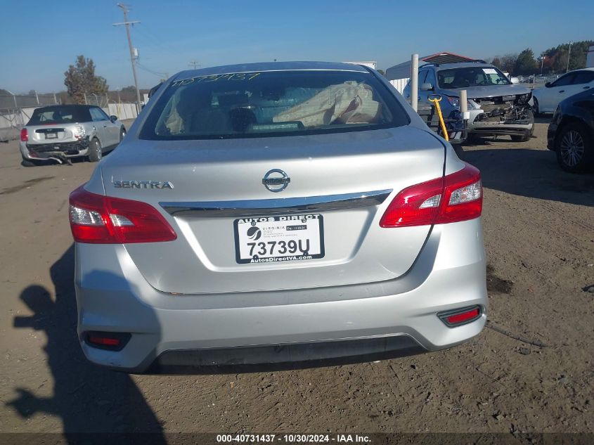 2016 Nissan Sentra S VIN: 3N1AB7AP1GY306100 Lot: 40731437