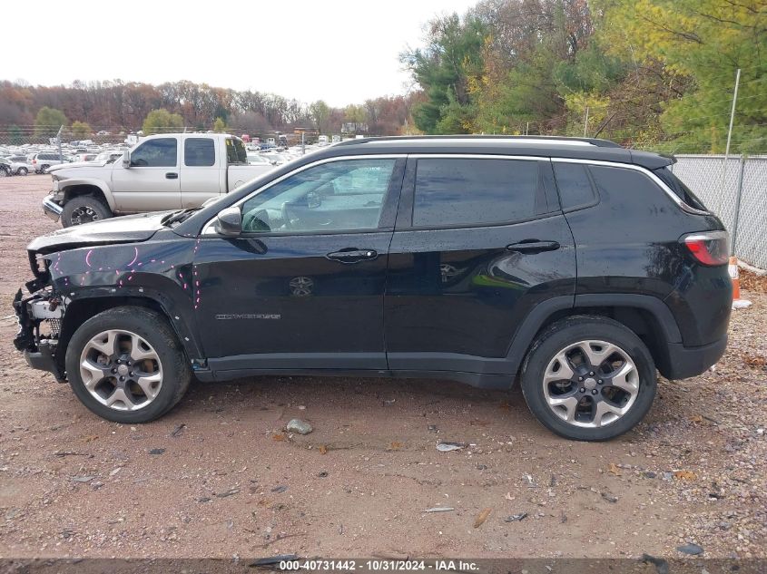 2021 Jeep Compass Limited 4X4 VIN: 3C4NJDCB4MT599193 Lot: 40731442