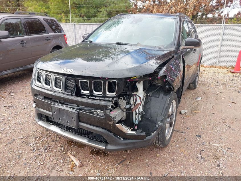 2021 Jeep Compass Limited 4X4 VIN: 3C4NJDCB4MT599193 Lot: 40731442